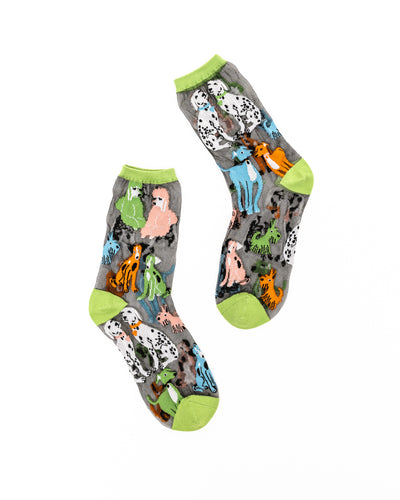 Animal Lovers Sheer Socks Bundle 2 🐶 🐇